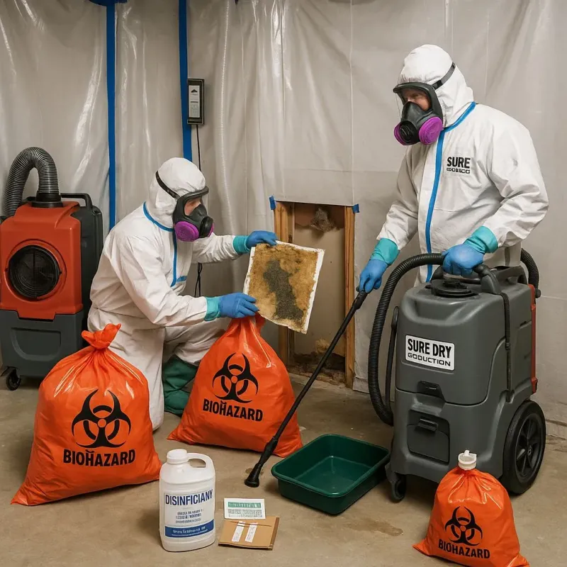 Contaminated Water Handling Protocols process in Foster City, CA
