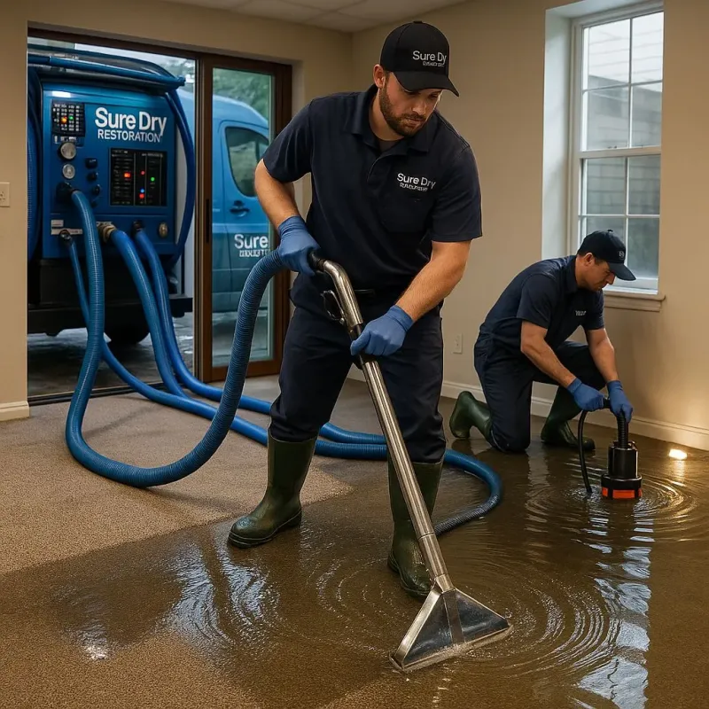 Water Extraction and Removal process in Foster City, CA